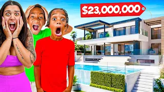 SURPRISING DJ & KYRIE WITH A NEW MEGA MANSION **THEY WENT CRAZY**