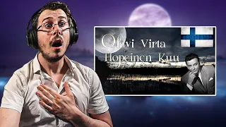 Italian Reacts To Olavi Virta - Hopeinen Kuu  (Guarda Che Luna)