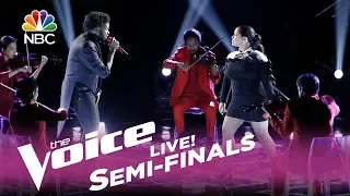 The Voice 2017 Brooke Simpson & Davon Fleming - Semifinals: "Earned It"