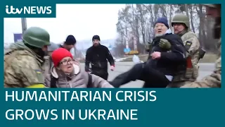 Contempt at Moscow as Ukraine evacuation routes offered into Russia and Belarus | ITV News