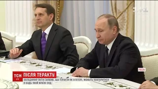 Путін заявив, що російські теракти можуть повторитися в країнах СНД