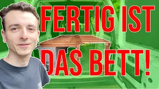 DAS BETT IST FERTIG! | Fiat Scudo 2.0 JTD