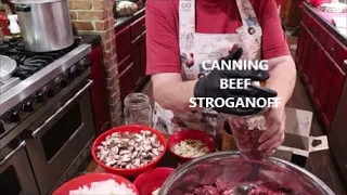 #471 How to can BEEF STROGANOFF MEAL STARTER