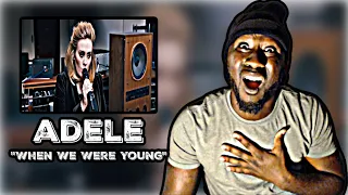 OH MY GOODNESS! FIRST TIME HEARING! Adele - When We Were Young (Live at The Church Studios) REACTION
