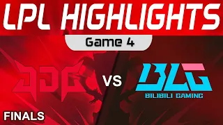JDG vs BLG Highlights Game 4 Finals LPL Spring Playoffs 2023 JD Gaming vs Bilibili Gaming by Onivia