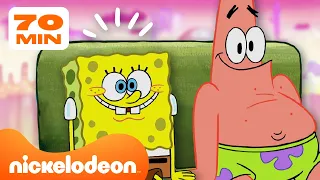 SpongeBob | Ogni volta che SpongeBob HA LASCIATO Bikini Bottom! | Nickelodeon Italia