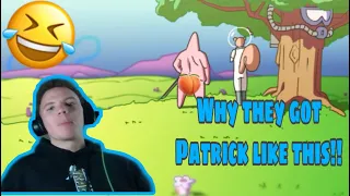 SpongeBob Anime Reaction | THIS IS AWESOME!!! PATRICK IS CHEEKS OUT!!