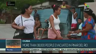 Hurricane Ian impacts the Cuban province of Pinar del Rio