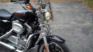 2011 XL883L Sportster 883 SuperLow (Vivid Black) -- Wilkins Harley-Davidson