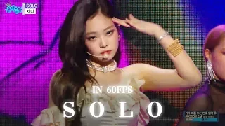 60FPS 1080P | JENNIE - SOLO, Show Music Core 20181201