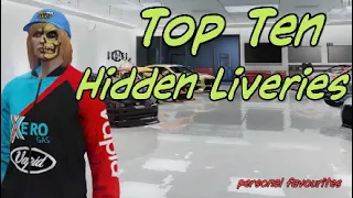 Top Ten Hidden Liveries GTA Online