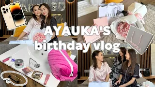 VLOG:Аяуканың туылған күні қалай өтті?🎀@Ayauka_kk @Mereke_a