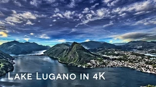 Lake Lugano in 4K