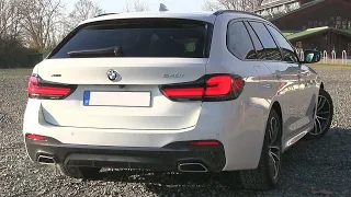 2021 BMW 540i Touring xDrive Facelift (333 PS) TEST DRIVE