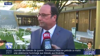 François Hollande envoie une nouvelle pique à Emmanuel Macron