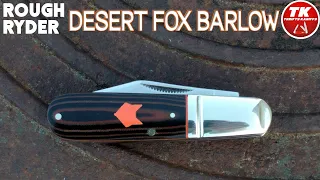 Rough Ryder Desert Fox Barlow Pocket Knife RR2306