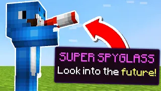 Minecraft Manhunt With CUSTOM SPYGLASSES!