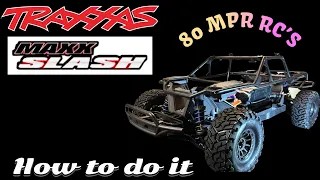 New MAXX-SLASH 80mph Speed Run What I Did To The Rc?