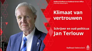 Klimaat van vertrouwen | Jan Terlouw, schrijver en oud-politicus, interview