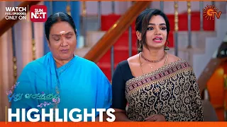 Pudhu Vasantham- Highlights | 31 May 2024 | Tamil Serial | Sun TV