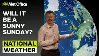 03/06/23 – Settled first half of the weekend – Evening Weather Forecast UK – Met Office Weather