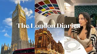 LONDON VLOG: big ben, oxford street, notting hill, portobello market, harrods & winter wonderland