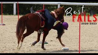 BEST FAILS Chiara & Ricky - Pony mounted games