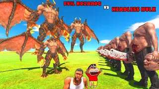 UPGRADING KOZAROG into FIRE KOZAROG DEMON in Animal Revolt Battle Simulator | NOOB vs PRO vs HACKER