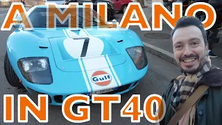 Ford GT40 - In tangenziale con una macchina da corsa e un caffè a base di motori