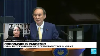 Japan to announce virus state of emergency throughout Olympics • FRANCE 24 English