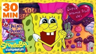 SpongeBob | Die besten Geschäfte in Bikini Bottom in 30 Minuten! | SpongeBob Schwammkopf