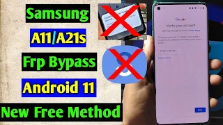 All Samsung A11 l M11 l A02s l A03s l A01 l M02s Android 11 FRP Baypass No PC 2022 🔥2023 ثغرة جديدة