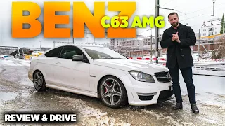 Mercedes Benz C63 AMG the last german muscle car