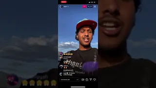 Top5 GOES ON IG LIVE WHILE DOING THE RACE!