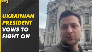 Ukrainian President Zelensky says, "We will not put down weapons, we will defend our state"