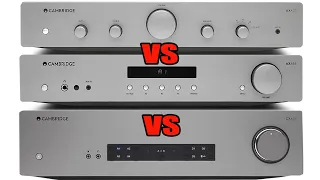 [SOUND BATTLE] Cambridge Audio CXA61 vs AXA35 vs AXA25 "Deserve to pay more?" [Blind Test] KEF LS50