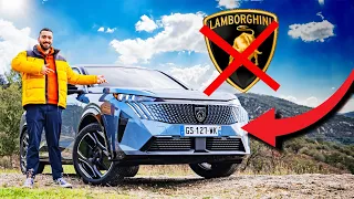 𝗡𝗘𝗪 Peugeot E-3008 Review! When France Copies Lamborghini...