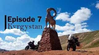 ep7 Motorcycle ride in Kyrgyzstan | Adventure to Mongolia | KTM 1190 & Suzuki V-Strom 1000