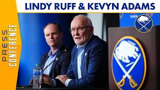 "Committed And Connected" | Buffalo Sabres Head Coach Lindy Ruff's Introductory Press Conference