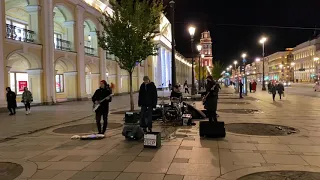 Уличные музыканты в Санкт-Петербурге 119