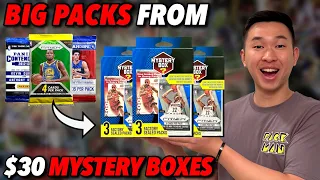 THESE BASKETBALL MYSTERY BOXES FROM WALMART HAD CRAZY PACKS INSIDE! 🤯🔥 (2022 MJ Holding Hangers)