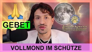 🌕 ⚠️VIDEORITUAL ZUR ERLEUCHTUNG UND TRANSFORMATION ZUM VOLLMOND IM SCHÜTZEN. ENMANUEL VON ZEHNSTERN