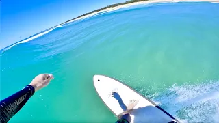 POV Surfing Pumping Kawana Sunshine Coast