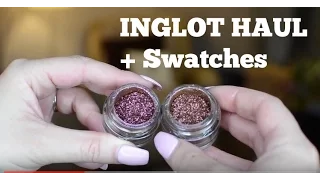 Inglot HAUL + Swatches!