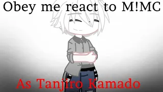 // Obey me react to M!MC as Tanjiro Kamado //