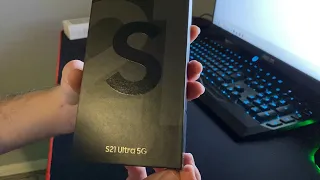 ASMR Unboxing Galaxy S21 Ultra (No Talking)