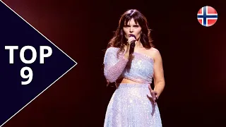 TOP 9 | MELODI GRAND PRIX 2023 - FINAL | EUROVISION 2023 | NORWAY