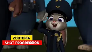 Zootopia | Judy Shot Progression | Animation Breakdown | 3D Animation Internships