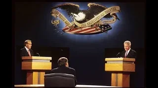 Bill Clinton and Bob Dole 1st Presidential Debate 1996