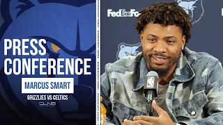 Marcus Smart to Celtics Fans: "I love you guys forever." | Return to Boston Interview